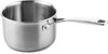 DUCQ Steelpan met deksel - Downdraft - RVS - ø 16 cm / 1.5 liter