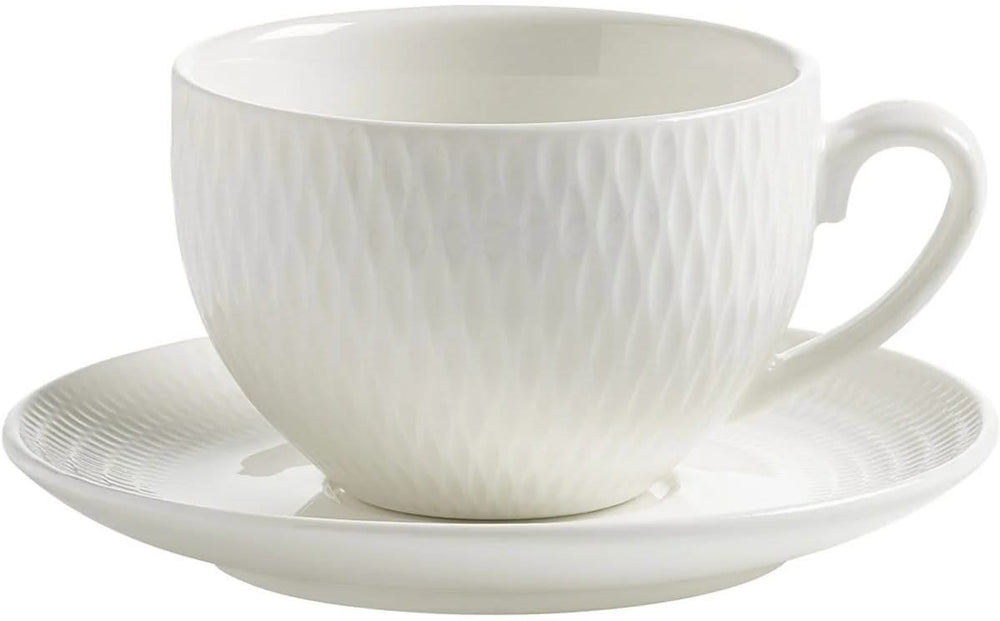 Maxwell & Williams Cup and Saucer Diamonds Round 100 ml