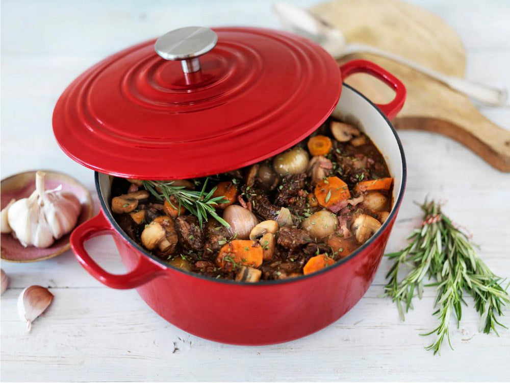 BK Casserole Bourgogne Chili Red - ø 20 cm / 2.5 Liter