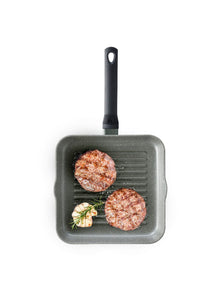 BK Griddle Pan Granite Aluminium - 26 x 26 cm - ceramic non-stick coating