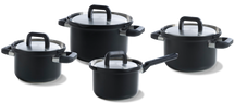 BK Pan Set Flow Cool Black Stainless Steel - 4-Piece