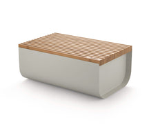 Alessi Bread Bin with Chopping Board Mattina - Warm Grey - BG03 WG - by Big-Game