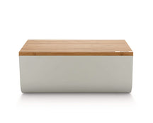 Alessi Bread Bin with Chopping Board Mattina - Warm Grey - BG03 WG - by Big-Game