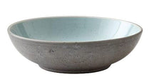 Bitz Pasta Plate Gastro Grey/Light Blue ø 20 cm