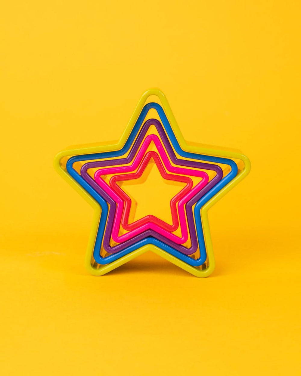 Colourworks Brights Cookie Cutters Star - 5-Piece Set