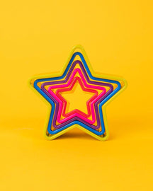 Colourworks Brights Cookie Cutters Star - 5-Piece Set