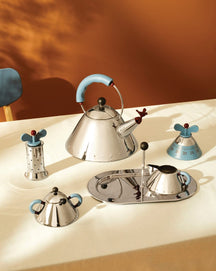 Alessi Salt Cellar - MSGAL - Blue - by Michael Graves