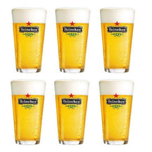 Heineken Beer Glasses Small 250 ml - 6 Pieces