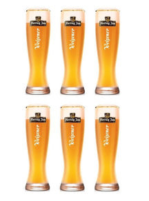 Hertog Jan Beer Glasses Weizen 300 ml - 6 Pieces