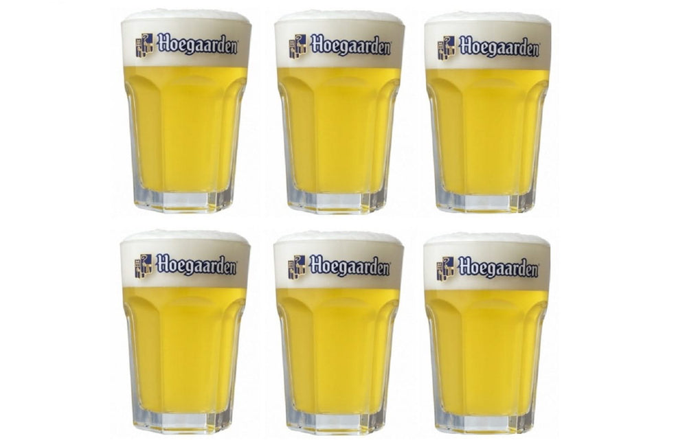 Hoegaarden Bierglazen Witbier - 330 ml - 6 stuks