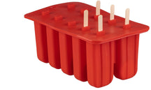 Sareva Ice cream maker - 10 ice creams - Red - Silicone - Easy Release - Reusable