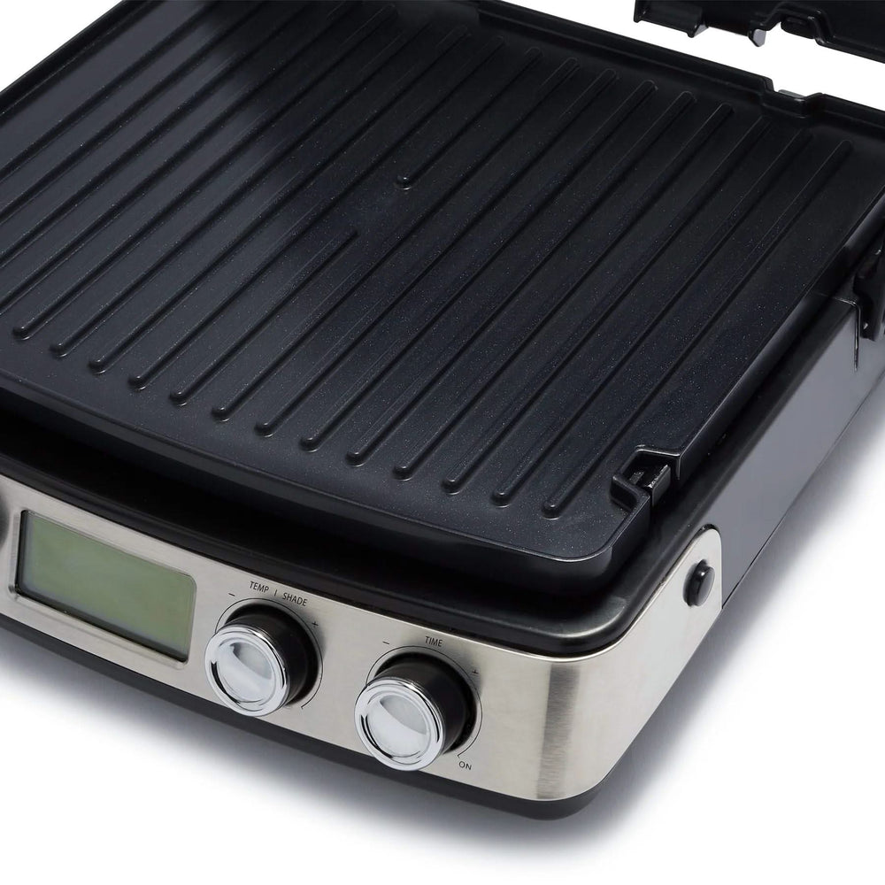 GreenPan Contact Grill - Stainless Steel - Ceramic non-stick coating