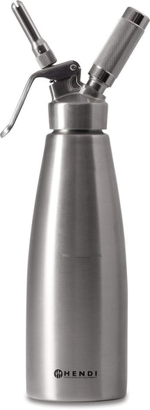 Hendi Whipped Cream Dispenser Stainless Steel 1 Liter