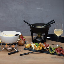 Boska Fondue Set Party Pro - 4 person - black - 900 ml