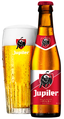 Jupiler Beer Glasses 330 ml - 6 Pieces