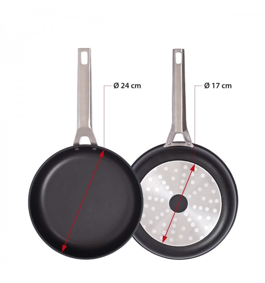 Valira Frying Pan Aire - ø 24 cm - standard non-stick coating