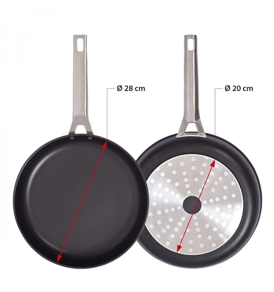 Valira Frying Pan Aire - ø 28 cm - standard non-stick coating