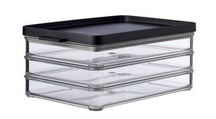 Mepal Meat Storage Box Omnia Black 3-Layers