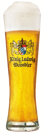 Konig Ludwig Beer Glasses Weizen 300 ml - 6 Pieces