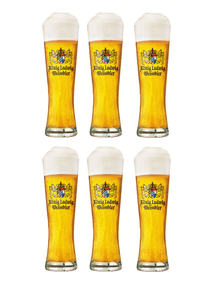 Konig Ludwig Beer Glasses Weizen 500 ml - 6 Pieces