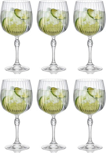 Bormioli Rocco Gin Tonic Glasses America 20's 740 ml - 6 Pieces