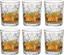 Bormioli Rocco Whiskey Glasses Lounge 390 ml - 6 Pieces