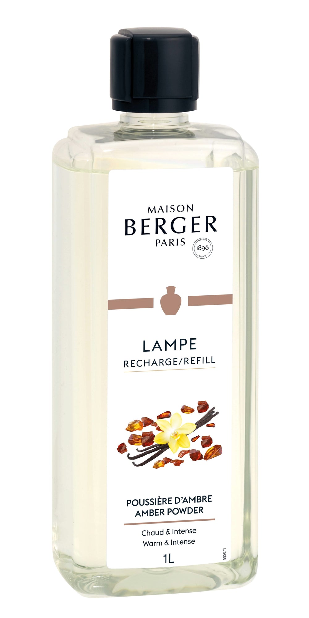 Maison Berger Navulling - voor geurbrander - Amber Powder - 1 Liter