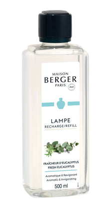 Maison Berger Navulling - voor geurbrander - Fresh Eucalyptus - 500 ml