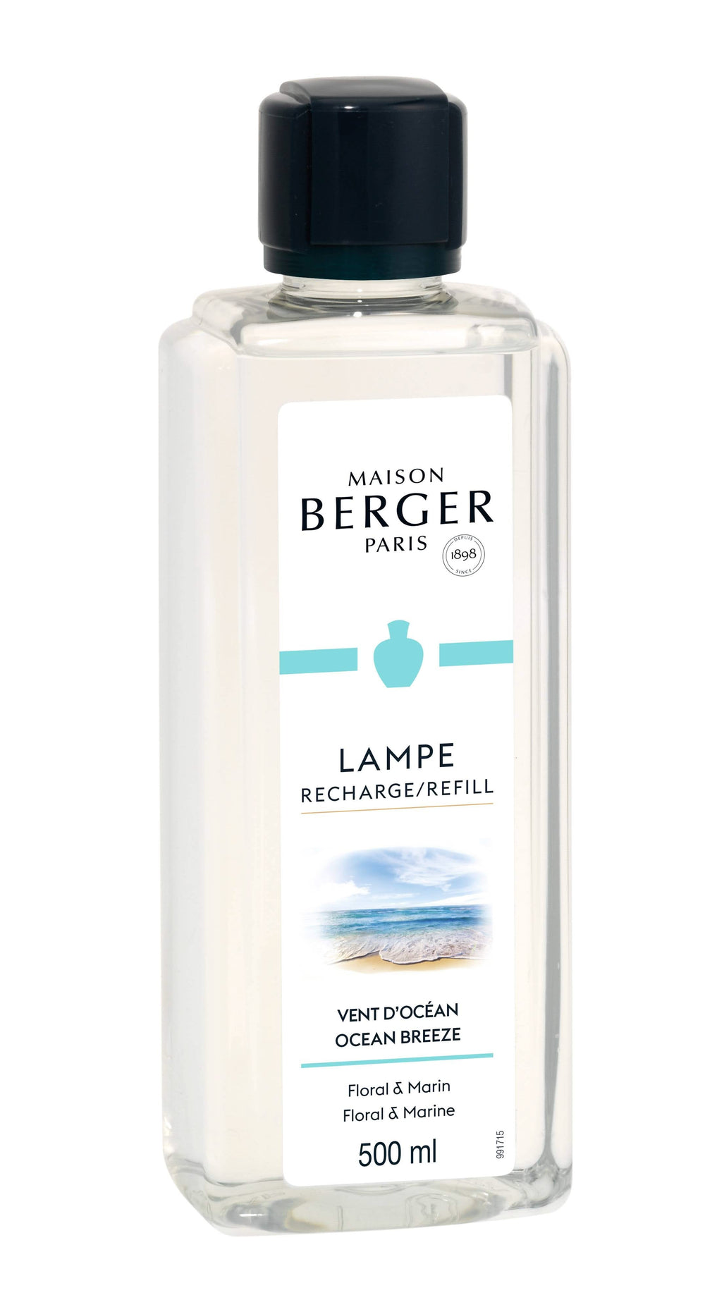 Maison Berger Navulling - voor geurbrander - Ocean Breeze - 500 ml