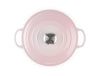 Le Creuset Braadpan Signature - Marmite - Shell Pink - ø 24 cm / 3.1 liter