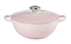 Le Creuset Braadpan Signature - Marmite - Shell Pink - ø 24 cm / 3.1 liter