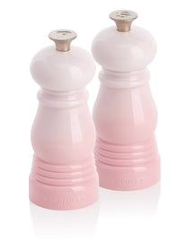 Le Creuset Mini Salt and Pepper Set Shell Pink 12 cm