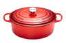 Le Creuset Braadpan Signature - Ovaal - Kersenrood - ø 29 cm / 4.7 liter