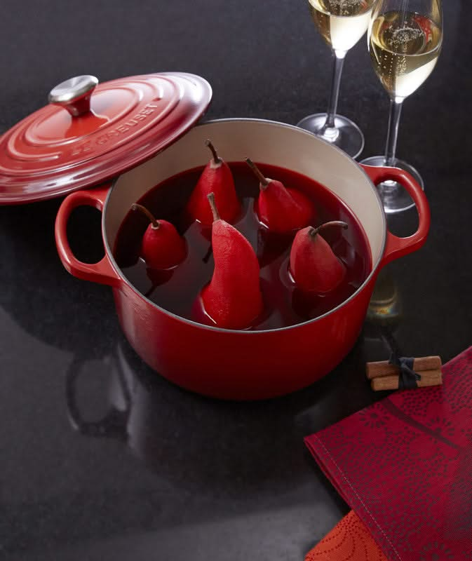 Le Creuset Casserole Signature Cerise - ø 30 cm / 8.1 Liter