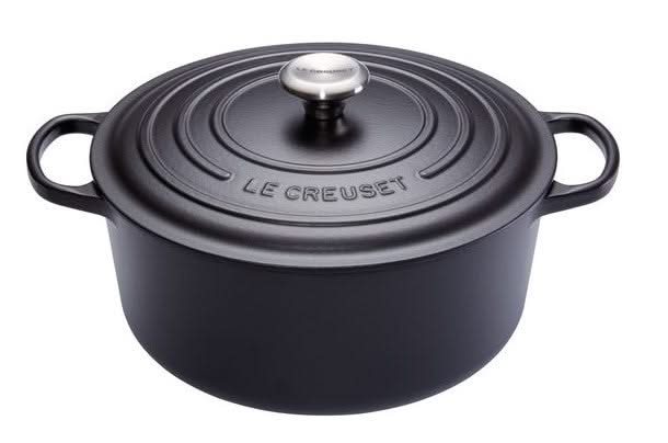 Le Creuset Casserole Signature Satin Black - ø 28 cm / 6.7 Liter