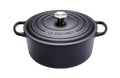 Le Creuset Casserole Signature Satin Black - ø 22 cm / 3.3 Liter