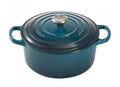 Le Creuset Casserole Signature Deep Teal - ø 24 cm / 4.2 Liter