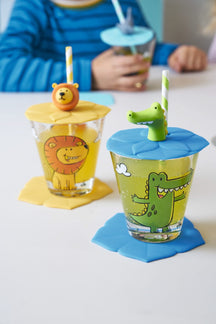 Leonardo Children's Glass Set Bambini Crocodile 215 ml - 3-Piece