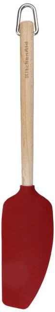 KitchenAid Spatula Core Imperial Red Birchwood 35 cm