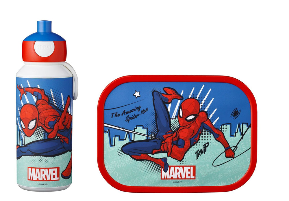 Mepal Lunchset (Schoolbeker & Lunchbox) Campus Pop-Up Spiderman