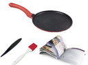 Mastrad Giftset Pannenkoekenpan -  Rood / Zwart - ø 25 cm