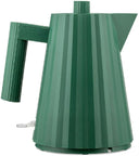 Alessi Waterkoker Plissé - droogkookbeveiliging - Groen - Michele de Lucchi - 1 liter - MDL06/1 GR