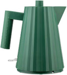 Alessi Kettle Plissé - dry-boil protection - Green - Michele de Lucchi - 1 liter - MDL06/1 GR