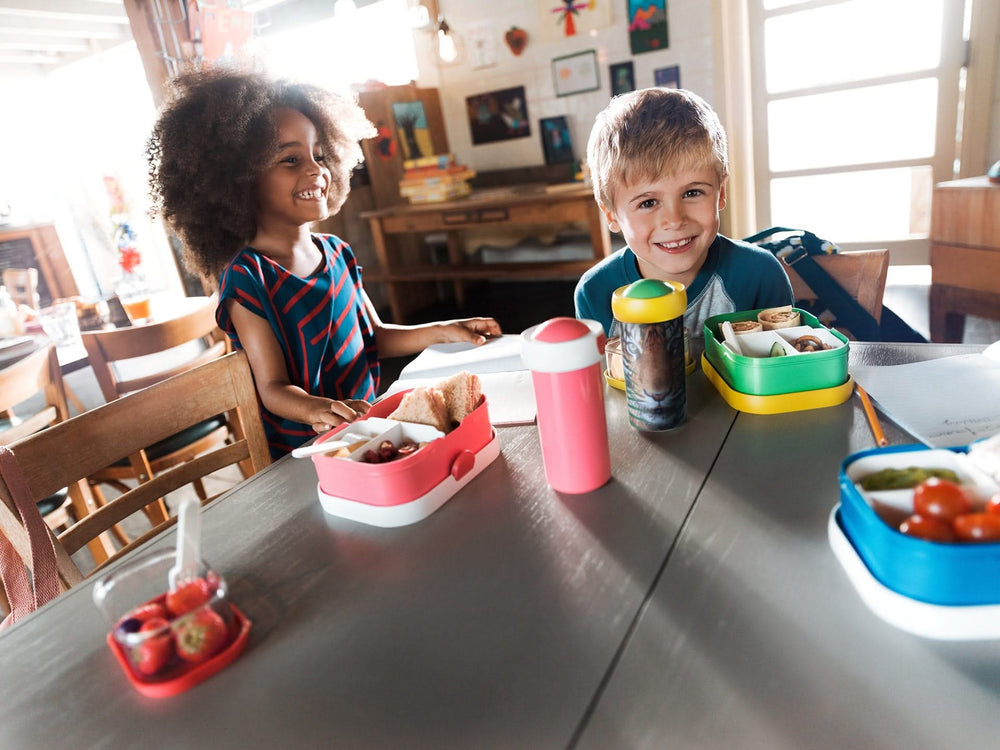 Mepal Lunchset (School Cup & Lunchbox) Campus Pop-Up Animal Friends