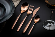 Mepra Cutlery set Stiria Bronzo Ice - Matted - Stainless steel - 24 -piece / 6 people