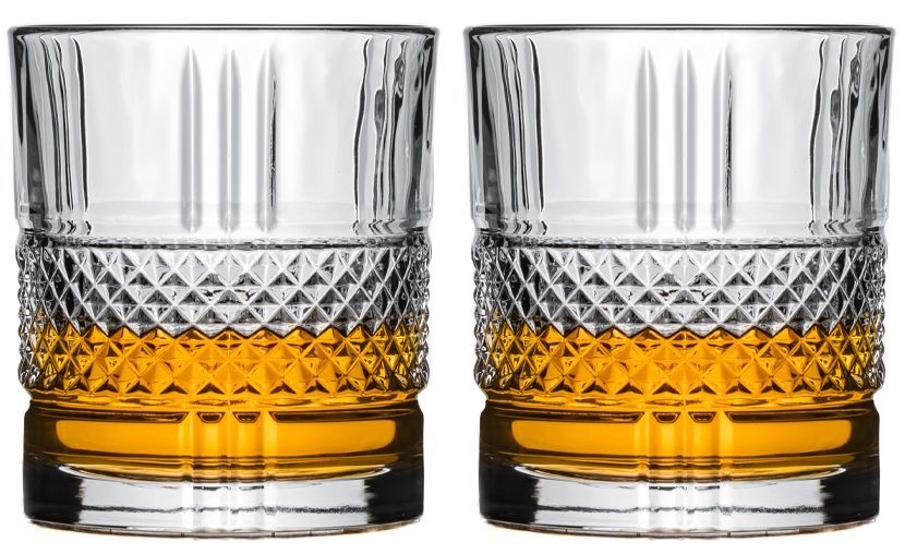 Cookinglife Whiskey Glazen / Cocktailglazen / Waterglazen Monea - 230 ml - 2 stuks