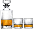 Jay Hill Whiskey Set (decanter & whiskey Glasses) Moville - 3-Piece