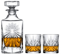 Jay Hill Whiskey Set (decanter & whiskey Glasses) Moy - 3-Piece