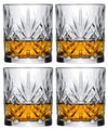 Cookinglife Whiskey Glazen / Cocktailglazen / Waterglazen Moy - 340 ml - 4 stuks