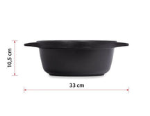 Valira Casserole - with lid - Aire - ø 24 cm / 4 Liter